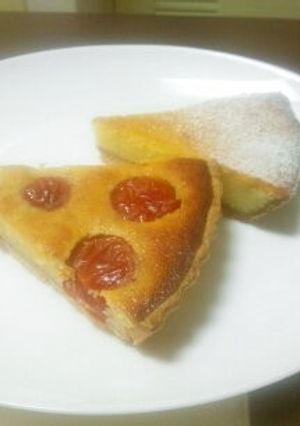 チーズとトマトのタルト　ハーフ＆ハーフ-レシピのメイン写真