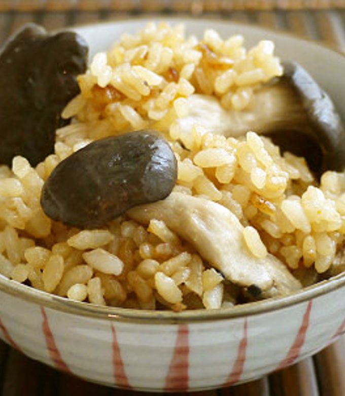 簡単♪霜降りひらたけの炊き込みご飯-レシピのメイン写真