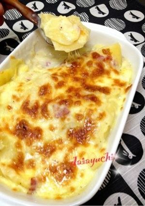 生クリも小麦粉もなしの❤ポテトグラタン-レシピのメイン写真