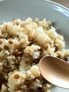 簡単!美味しい納豆炒飯-レシピのメイン写真