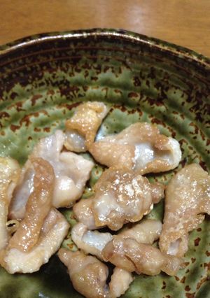 パパの鶏皮カリカリ揚げ【簡単・つまみ】-レシピのメイン写真