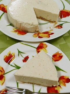 豆腐で!?ヘルシー♥レアチーズケーキ風♥-レシピのメイン写真
