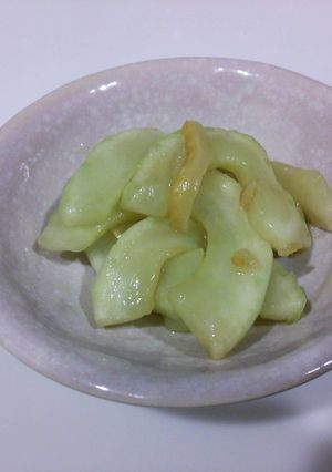 まくわうりのゆず風味漬け-レシピのメイン写真