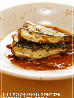 骨まで柔らか♡いわしの梅煮-レシピのメイン写真