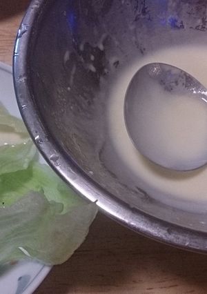 おいしいマヨネーズ。シーザーサラダにも。-レシピのメイン写真