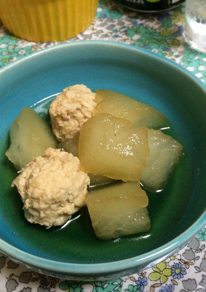 冬瓜とつくねの煮物-レシピのメイン写真