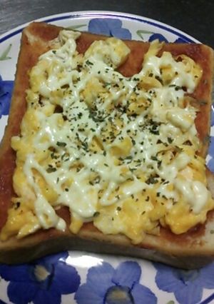 簡単☆スクランブルトースト♪-レシピのメイン写真