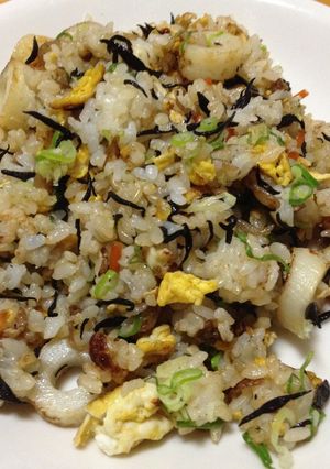 ひじきチャーハン-レシピのメイン写真