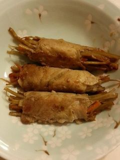 肉巻ききんぴら-レシピのメイン写真