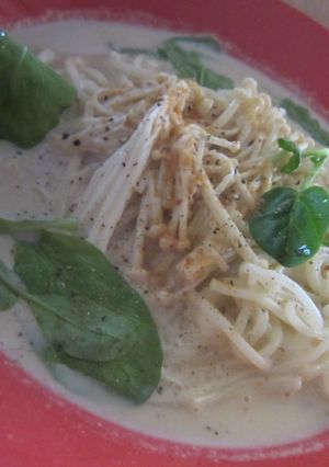 簡単!半田素麺・豆乳スープ-レシピのメイン写真