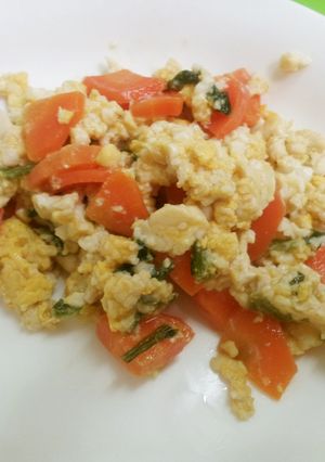 簡単＆低コストの炒り豆腐-レシピのメイン写真