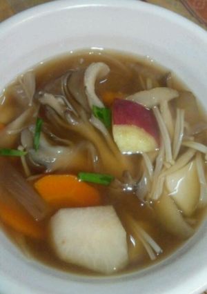 冬瓜入り☆塩麹でけんちん汁-レシピのメイン写真