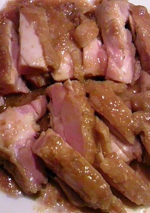 鶏肉の味噌ゆずコショウ照り焼き-レシピのメイン写真