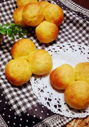 かぼちゃパン☆ふわふわ-レシピのメイン写真
