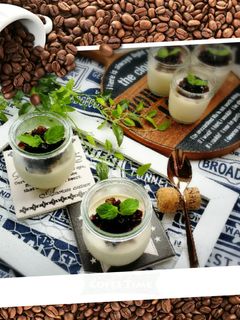 エスプレッソ風味のパンナコッタ-レシピのメイン写真