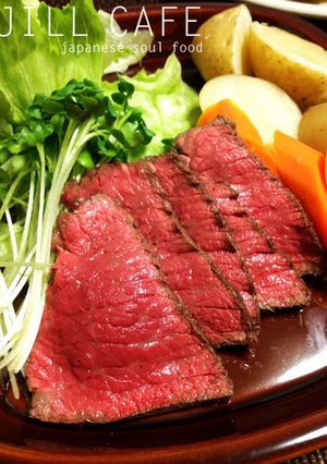 極上ローストビーフ～赤ワインソース～-レシピのメイン写真