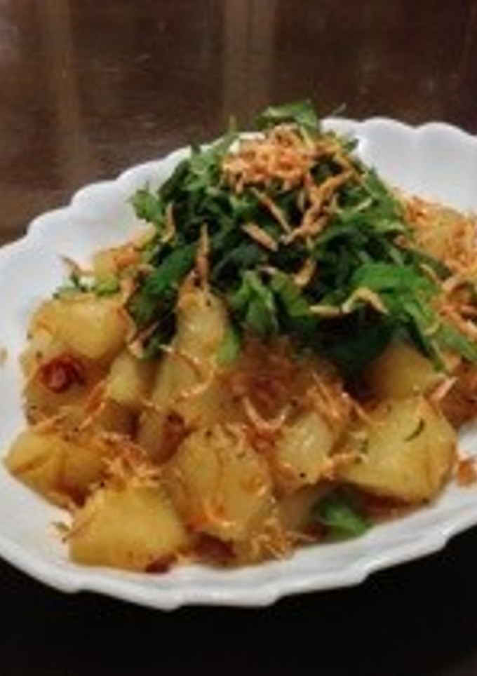冬瓜と桜海老の和風アンチョビ炒め-レシピのメイン写真