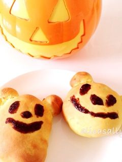 ☆ハロウィン ミッキーパンプキンパン☆-レシピのメイン写真