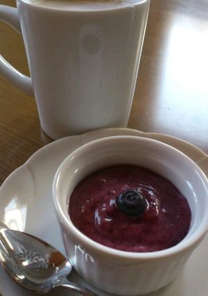 ゼラチンも卵も使わない簡単ムース！-レシピのメイン写真