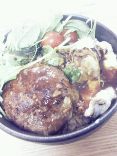 がっつり!ロコモコ丼◎残ったハンバーグで-レシピのメイン写真