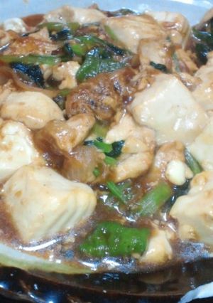 麻婆豆腐風あんかけ-レシピのメイン写真