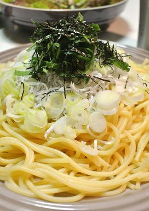 しらす干しと大葉のバター醤油パスタ!-レシピのメイン写真