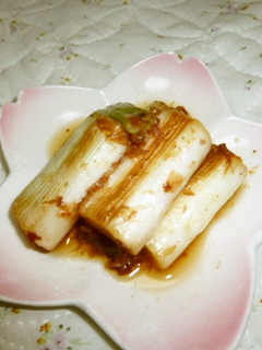 焼き葱のさっぱり漬け-レシピのメイン写真