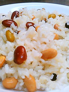 5色豆のピラフ★大豆の炊き込みごはん-レシピのメイン写真