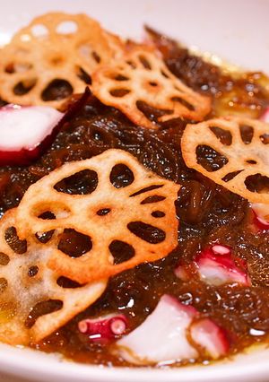 もずくとタコのペペロンチーノ-レシピのメイン写真