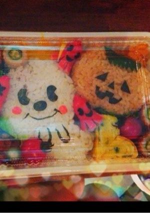 キャラ弁 ハロウィン編-レシピのメイン写真