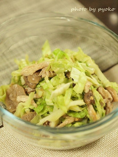 キャベツとしめじのマヨしょうゆ麹サラダ-レシピのメイン写真