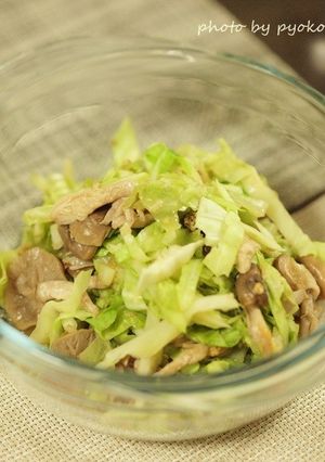 キャベツとしめじのマヨしょうゆ麹サラダ-レシピのメイン写真