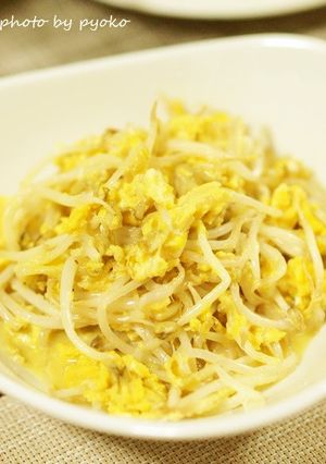 もやしと卵の溶ろけるチーズとじ-レシピのメイン写真