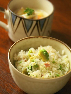 アボカドの炊き込みご飯-レシピのメイン写真