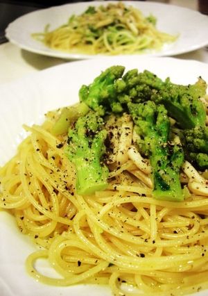 ロマネスコとイカアンチョビパスタ-レシピのメイン写真