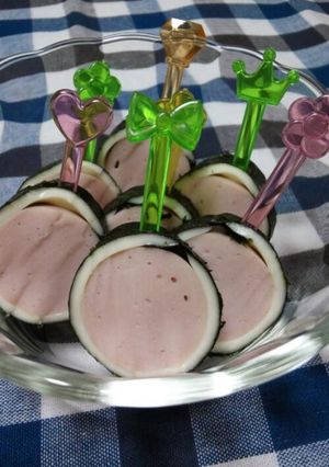 弁当やおつまみに！ギョニソ海苔チー巻き◎-レシピのメイン写真