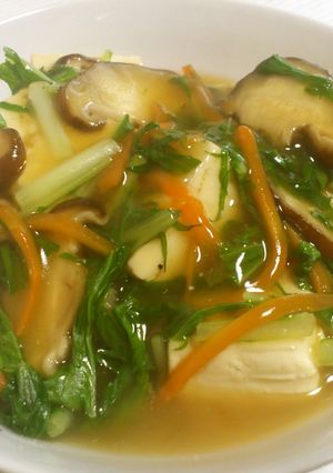 フライパンひとつで～豆腐のあんかけ-レシピのメイン写真