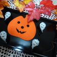 ハロウィン♪かわいいミニおばけの飾り寿司
