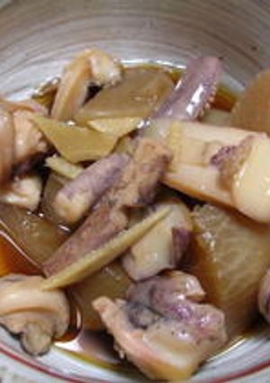 イカと大根の煮物-レシピのメイン写真