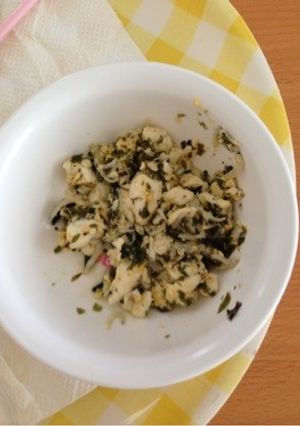 離乳食 タンパク質おかず 豆腐しらす-レシピのメイン写真