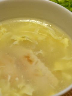 ほっとする味☆鶏とたまごのおかゆ-レシピのメイン写真