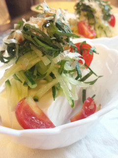 野菜のっけ冷奴-レシピのメイン写真