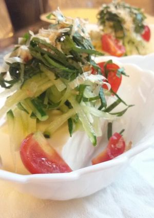野菜のっけ冷奴-レシピのメイン写真
