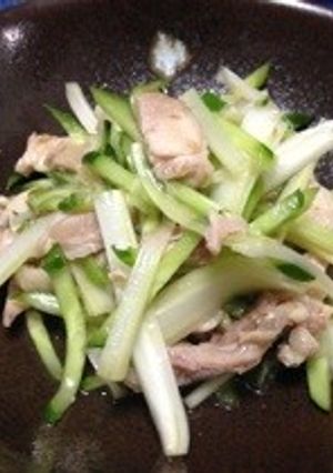 鶏肉ときゅうりの柚子ごしょう和え-レシピのメイン写真