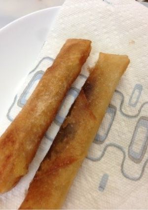 チョコバナナ春巻き-レシピのメイン写真