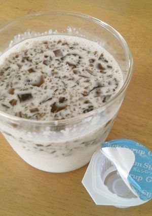 甘さ調整できちゃう！コーヒーゼリーミルク-レシピのメイン写真