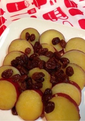 さつまいもの爽やかレーズン甘煮-レシピのメイン写真
