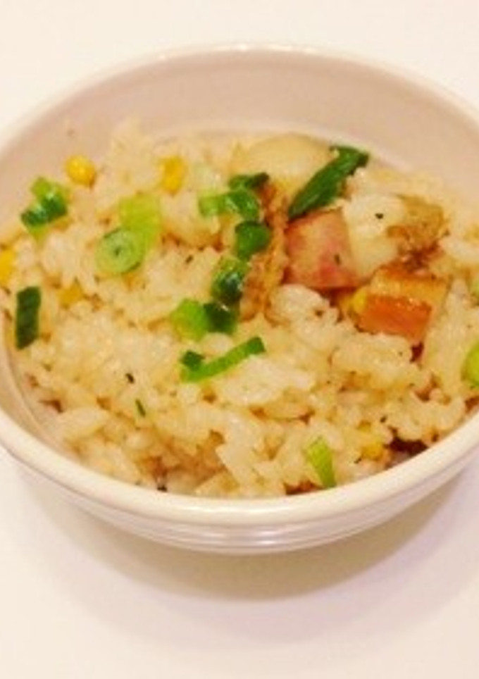 ホタテの炊き込みご飯。北海風に、-レシピのメイン写真