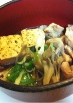 パパッと！鶏肉DEすき焼き風-レシピのメイン写真