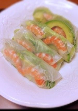 簡単楽ちん生春巻き♪-レシピのメイン写真